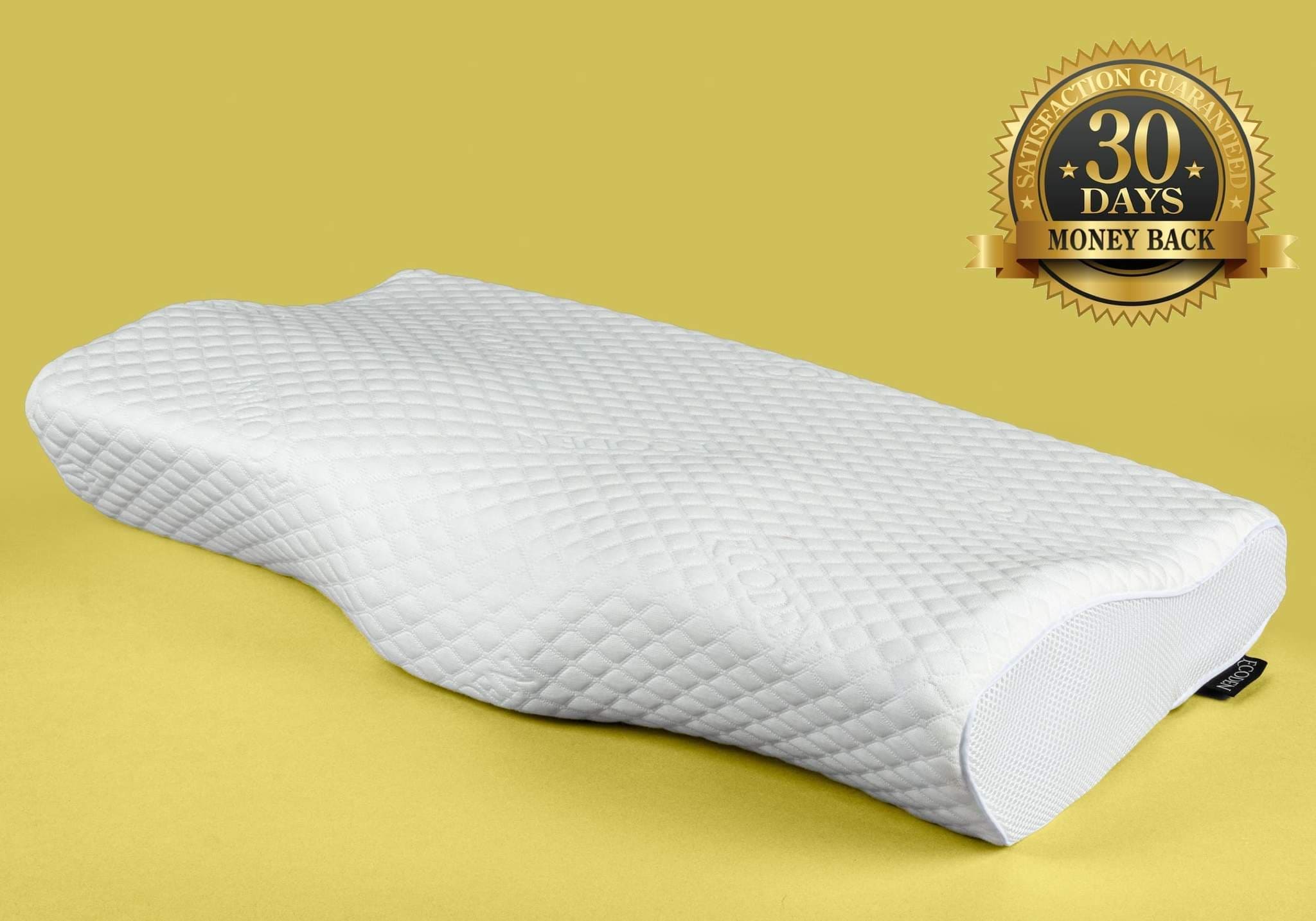 Groove Pillow review: firm support that reduces aches & aligns the