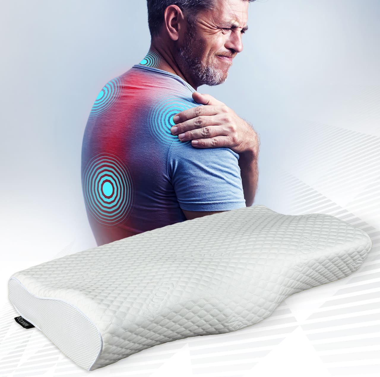 Ecoden® Bamboo Charcoal Pillow