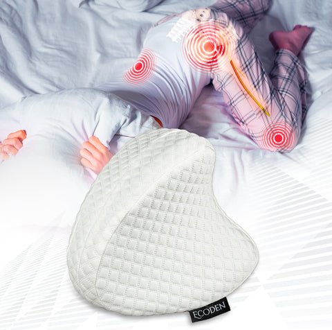 Double Heart-shaped Memory Foam Leg Pillows Foam Knee Pillow Leg